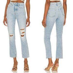 Lovers and Friends Reece High Rise Slim Straight in Robertson